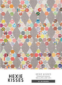 Hexie Kisses Quilt Pattern