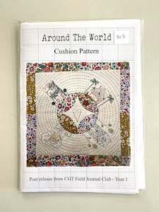 Sale Patterns Kitsets: Around the World Cushion Pattern