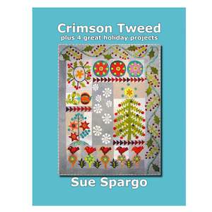 Embroidery Books: Crimson Tweed - Sue Spargo