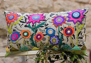 Star Flower Pillow Pattern - Wendy Williams