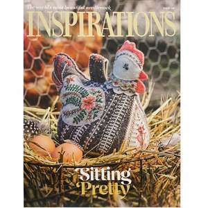 Embroidery Books: Inspirations Magazine 129