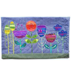 Embroidery Patterns Kitsets: Collage & Stitch Cushion - designed by Jenny Hunter