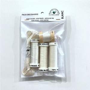 Discovery Pack Silk Threads Ribbon Copy: Discovery Pack - White