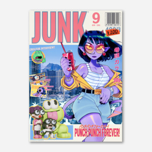 Speedoru: 'Magazine Cover' A3 Poster