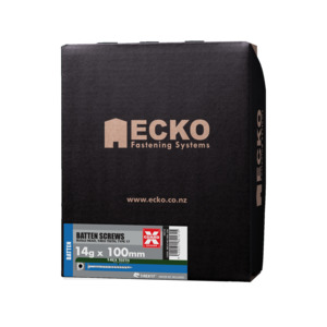 Fixings: Batten Screw 14G 100mm XGuard – 250 pack