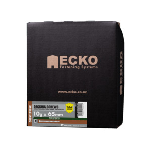 Decking Screw 10G 65mm 304 S/Steel – 500 pack