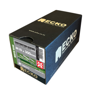 Fixings: Construction Screw 10G 300mm XGuard – 25 pack