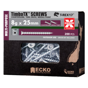 Multipurpose Screw 8G 25mm XGuard – 200 pack