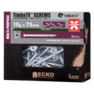 Multipurpose Screw 10G 75mm XGuard – 75 pack