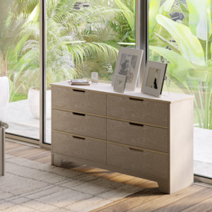 Home: The Plyhome 6 Drawer Lowboy