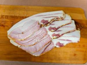 Frontpage: Poaka Free Range Dry Cured Smoked Loin Bacon