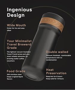 Travel French Press: Travel French Press Mug