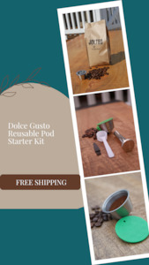 Starter Kit Dolce Gusto  $109 Ltd Time Save $40 Includes Coffee! Free shipping also!