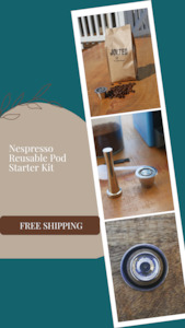 Nespresso: Starter Kit  (Nespresso Compatible) $109  Save $40 Includes Coffee! Free shipping also!