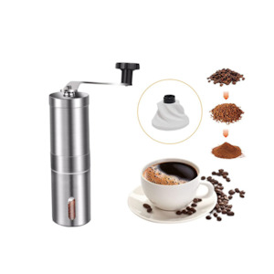 Accessories: Stainless Steel Hand-wound Coffee Grinder