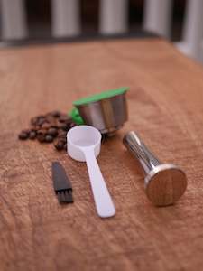 Dolce Gusto: Reusable Stainless Steel Dolce Gusto Pod Kit + Tamper