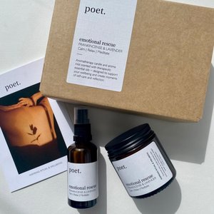 Aromatherapy Self-Care Kit | EMOTIONAL RESCUE ~ Calm | Relax | Meditate