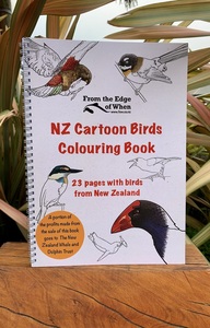 Products: NZ Cartoon Birds Colouring Book
