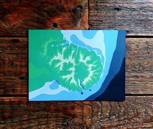 Products: Banks Peninsula Paper Art