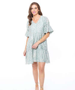 Dress: Seeking Lola Becoming Dress - Bayleaf