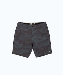 Shorts: Salty Crew Drifter 19" Hybrid Walkshort - Black Camo