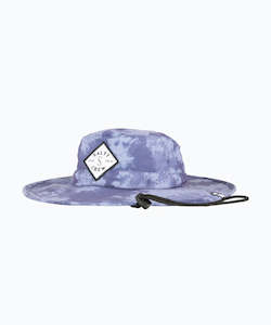 Womens Hats Beanies: Salty Crew Tippet Boonie - Navy Tie Dye
