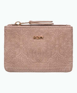 Womens Wallets: Roxy Live In Wonder Wallet - Warm Taupe