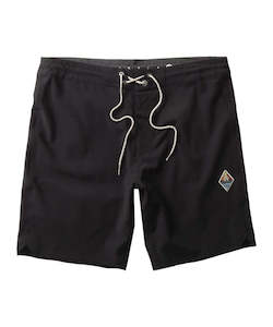 Mens Boardshorts: Vissla Solid Sets 18.5" Boardshort - Black