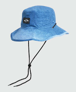 Mens Hats Beanies: Billabong Division Reversible Hat - Blue