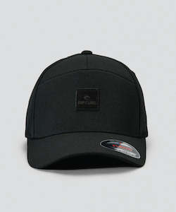 Mens Hats Beanies: RipCurl Sector FlexFit Cap - Black