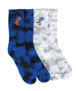 Santa Cruz OGSC Mens Sock - Cobalt Tie Dye