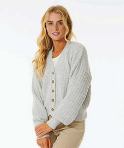 Rip Curl Afterglow Cardi - Light Grey Heather
