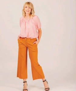 Mi Moso Ingrid Wide Leg Pants - Cinnamon