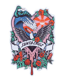 Accessories: Santa Cruz ASP Floral Paradise Sticker
