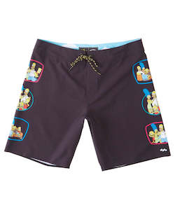 Youth 1: Billabong X The Simpsons Family D Bah Pro Boys Boardshorts