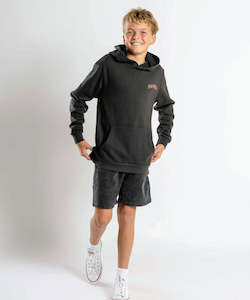 Boys: The Mad Hueys Chomping Chums Youth Pullover - Vintage Black