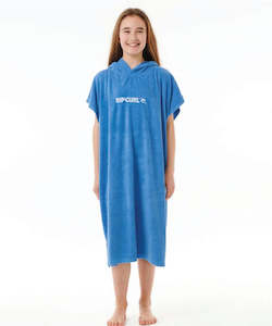 Girls Hoodies Sweats Jumpers: Rip Curl Classic Surf Hooded Towel Girl - Bright Blue