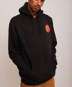 Santa Cruz Classic Dot Chest Hoodie - Black