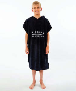 Rip Curl Hooded Towel-Boy - Black
