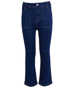 Eve Girl Jackie Flare Jean - Denim