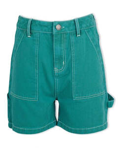 Eve Girl Sadie Carpenter Short - Green