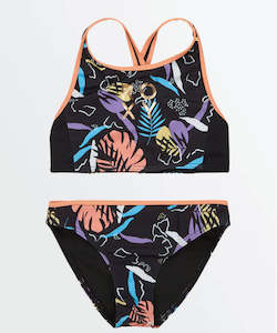 Roxy RG Active Crop Top Set - Anthracite Active RG