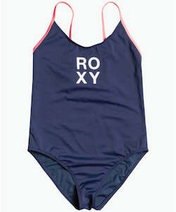 Roxy Girls 8-16 Summer Good Wave One Piece Swimsuit - Mood Indigo