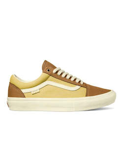 Vans: Vans Skate Old Skool Shoe - Nuburk / Canvas Brown