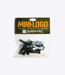 Skateboard Hardware: Mini Logo 1 & 1/2" Skateboard Hardware
