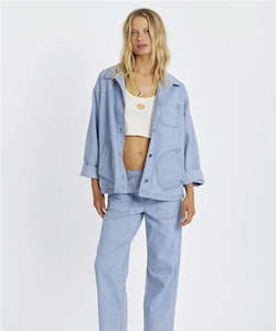 Sisstrevolution Chore Woven Jacket - Breaker Blue