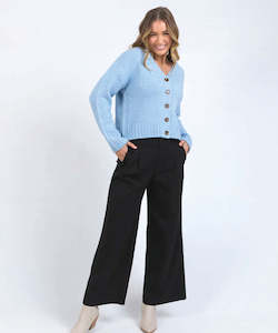 Foxwood Jensen Cardi - Light Blue