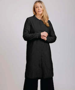 Womens Coats Jackets Vests: Mi Moso Sonya Coat - Black