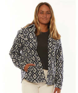 Womens Coats Jackets Vests: Sisstrevolution Molay E-Cozy Fleece-Starlight