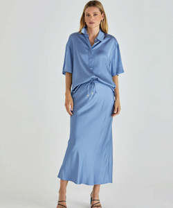 Fate + Becker Dynamics Skirt - Powder Blue